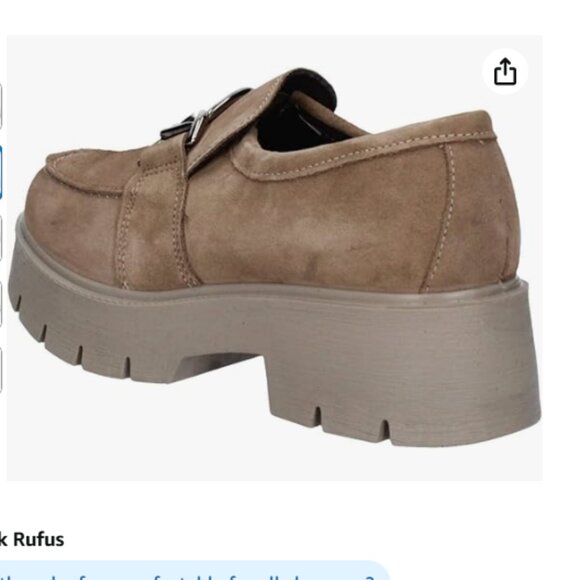 NEW IGI&CO Made In Italy Suede Moccasin Driving Style Loafer brown women 7253j4 - Picture 8 of 11